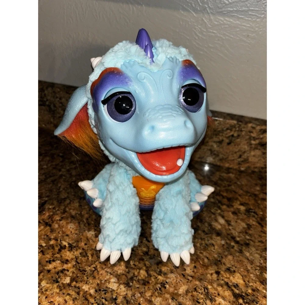 Hasbro Kids Toys FurReal Friends Large Torch My Blazin Dragon 2015 Tested Works